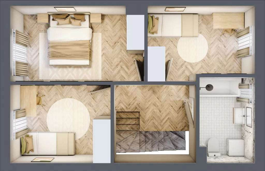 Dom 85,17 m², oferta nr 17B, Arkady Walendów, Walendów, ul. Brzozowa