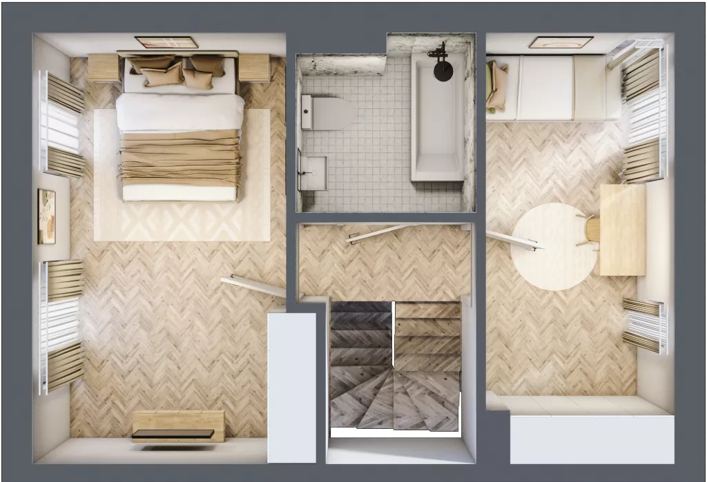 Dom 75,74 m², oferta nr 29B, Zielono Mi 2, Podolszyn, ul. Zielona