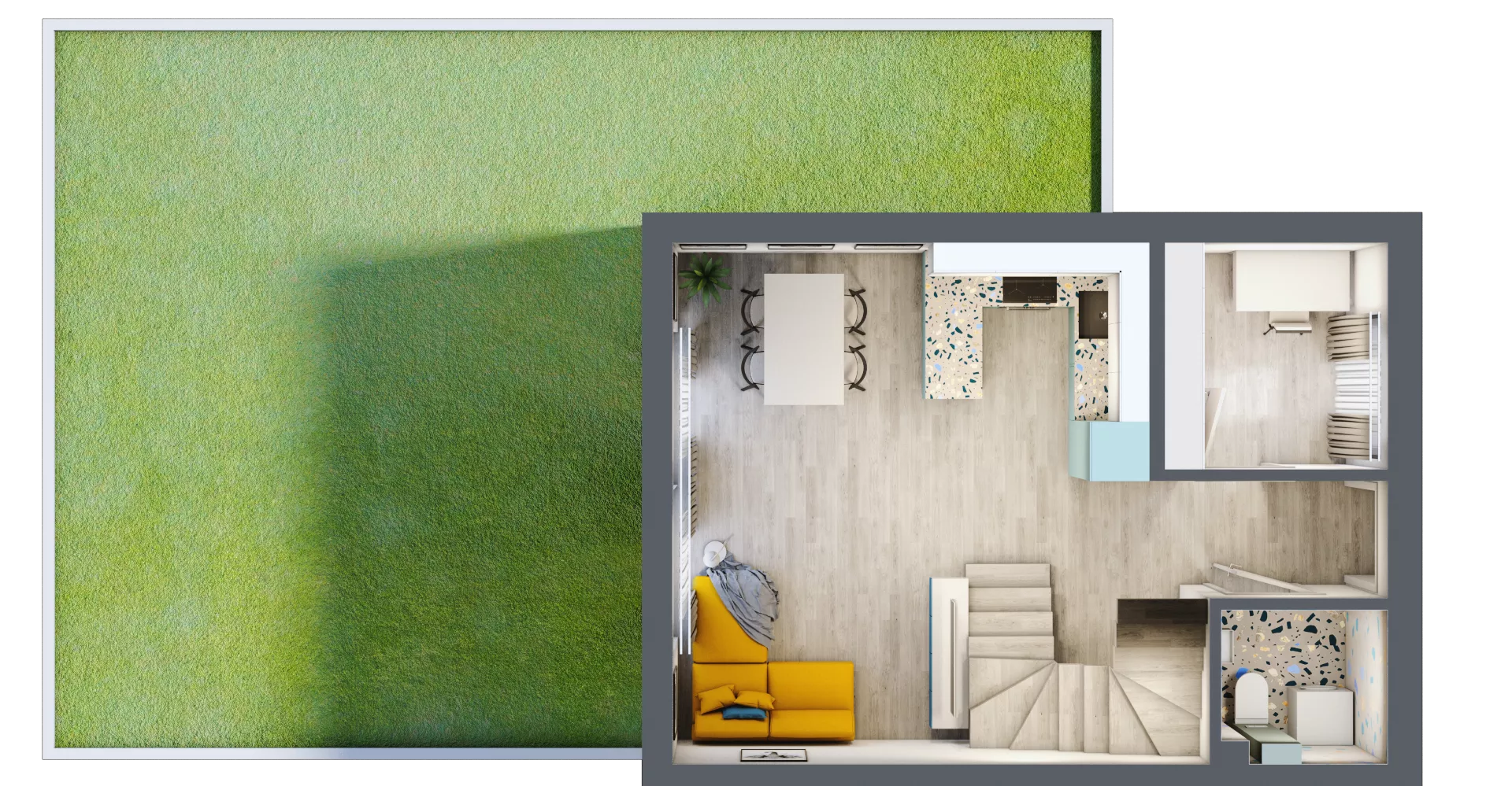 Dom 72,70 m², oferta nr 16B, Osiedle Stokrotki, Boryszew, ul. Nadziei