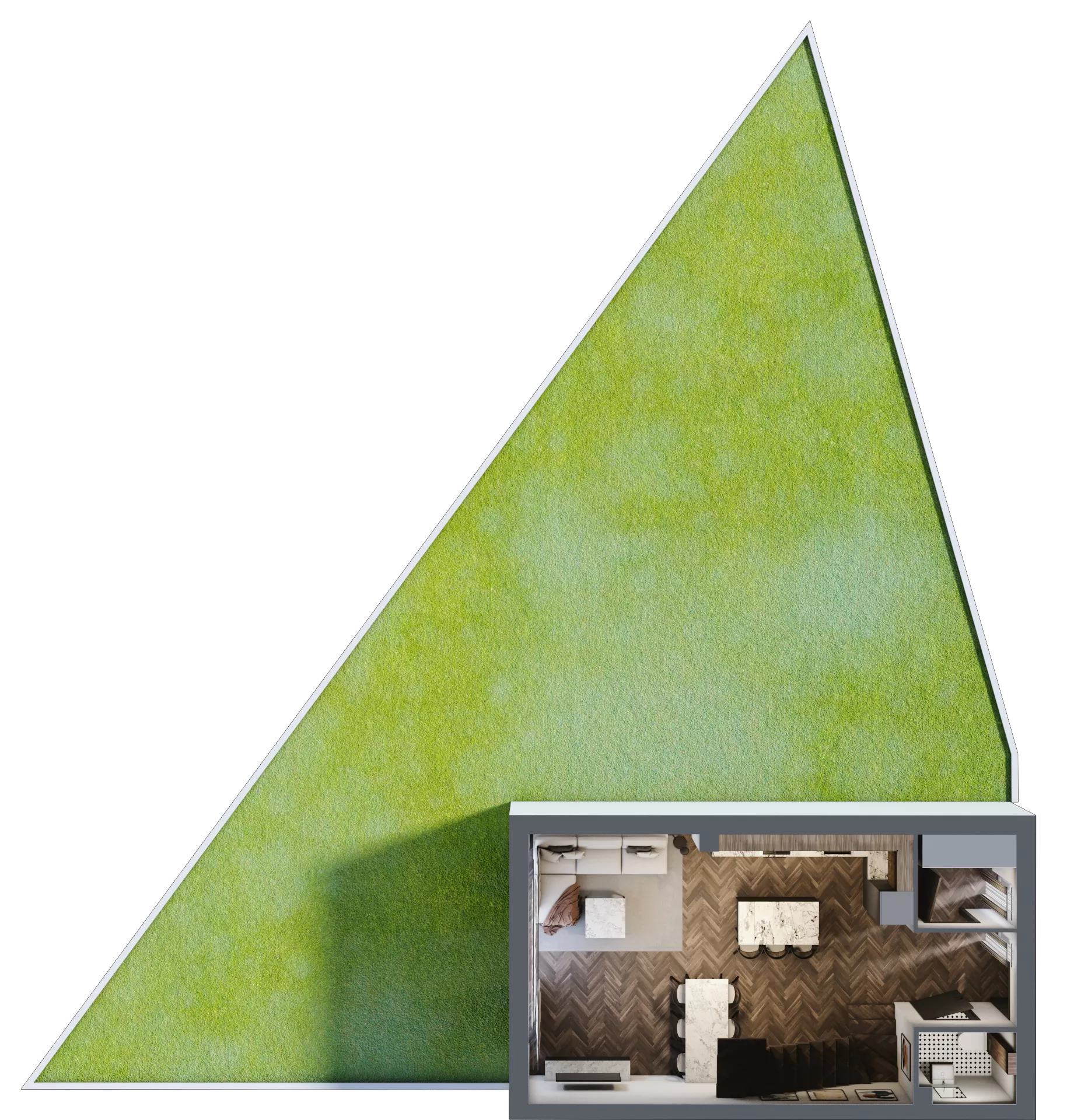 Dom 123,68 m², oferta nr 7, Wille Stolema, Gdańsk, Jasień, Zabornia, ul. Stolema