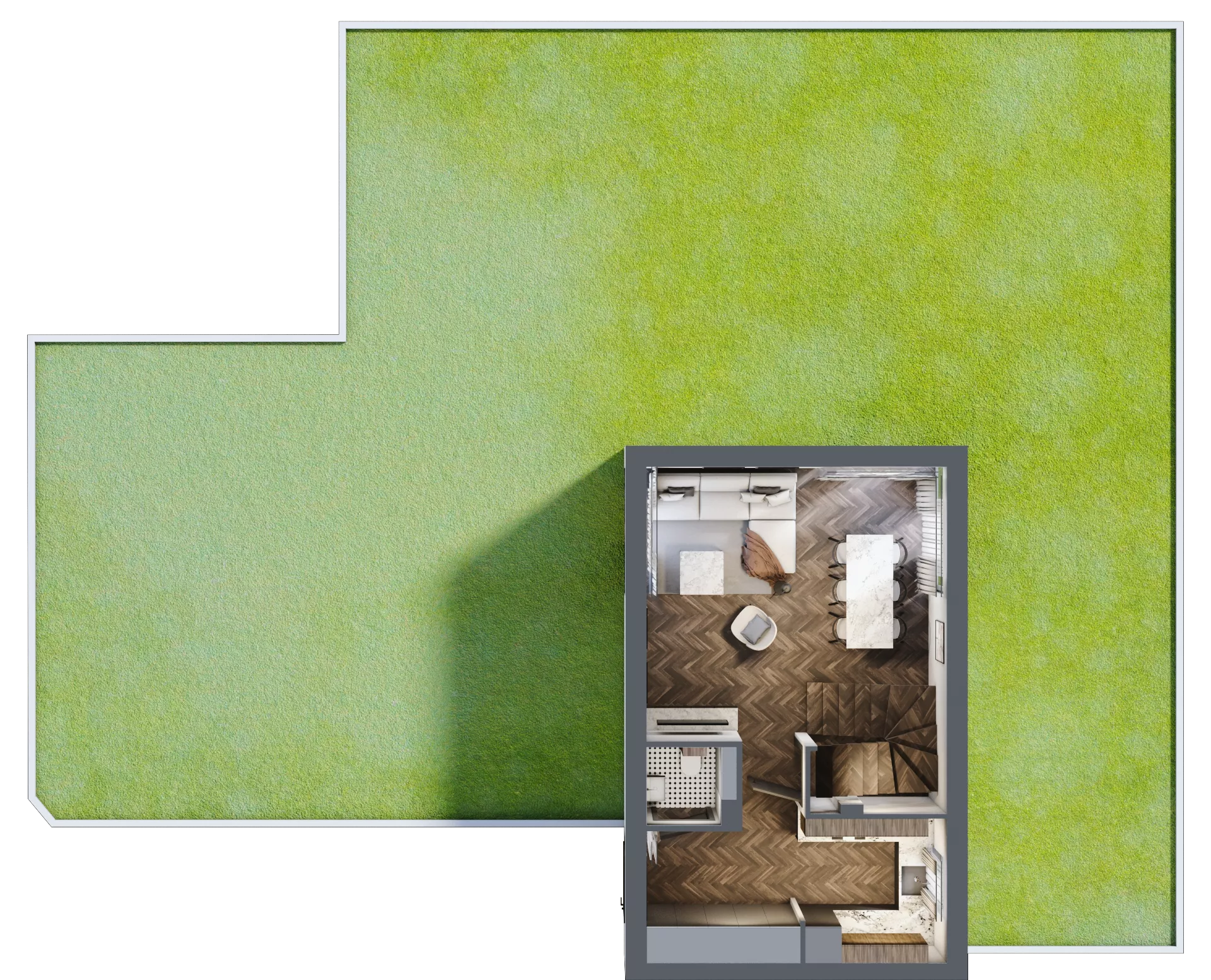 Dom 116,81 m², oferta nr 4, Wille Stolema, Gdańsk, Jasień, Zabornia, ul. Stolema