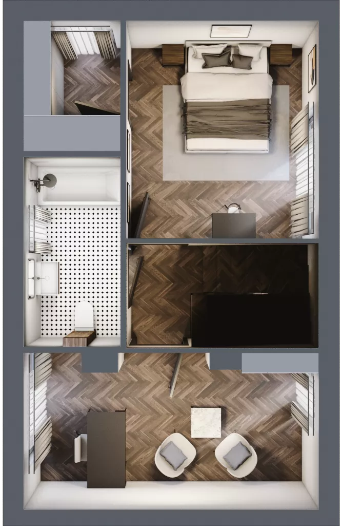 Dom 116,81 m², oferta nr 4, Wille Stolema, Gdańsk, Jasień, Zabornia, ul. Stolema