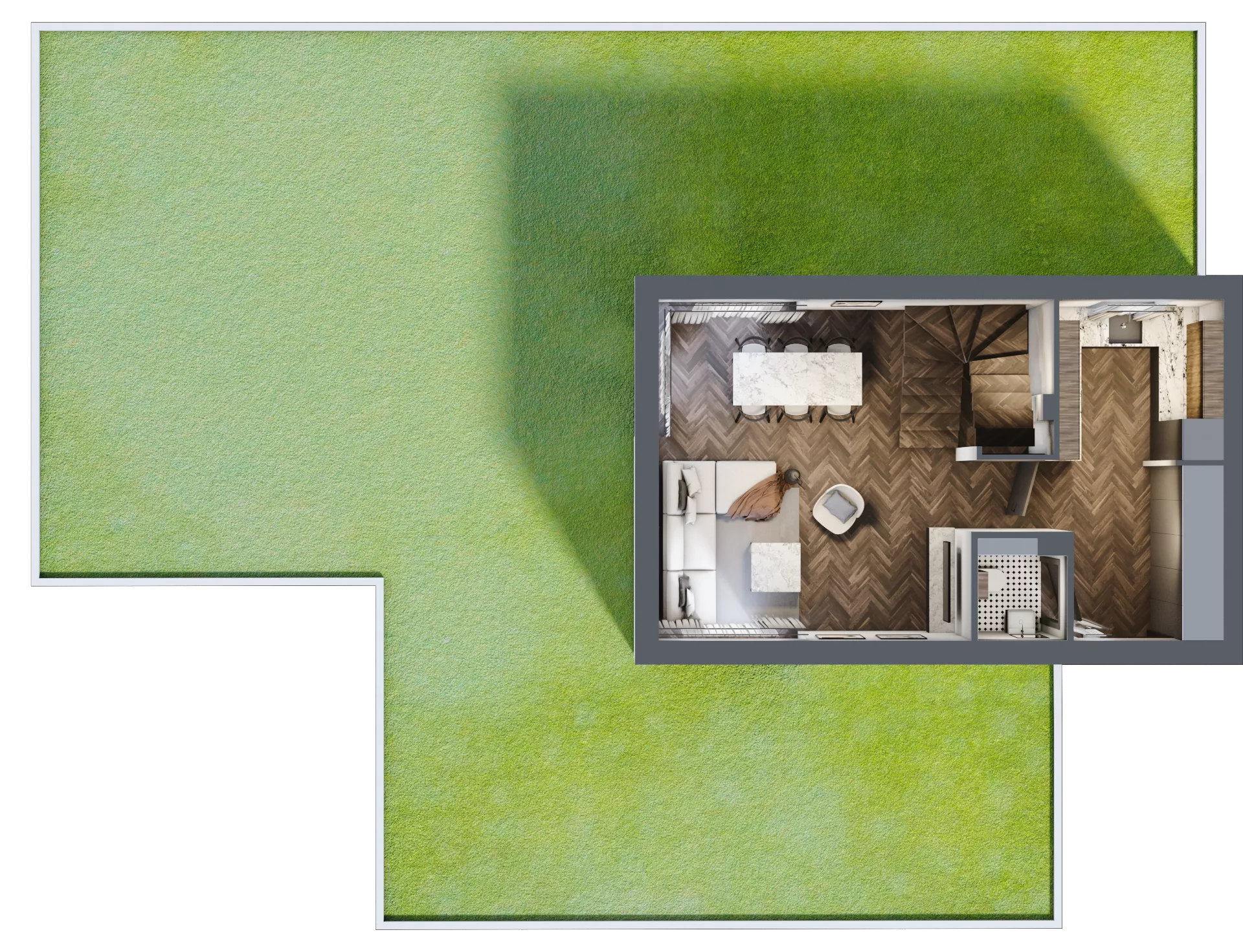 Dom 116,81 m², oferta nr 2, Wille Stolema, Gdańsk, Jasień, Zabornia, ul. Stolema