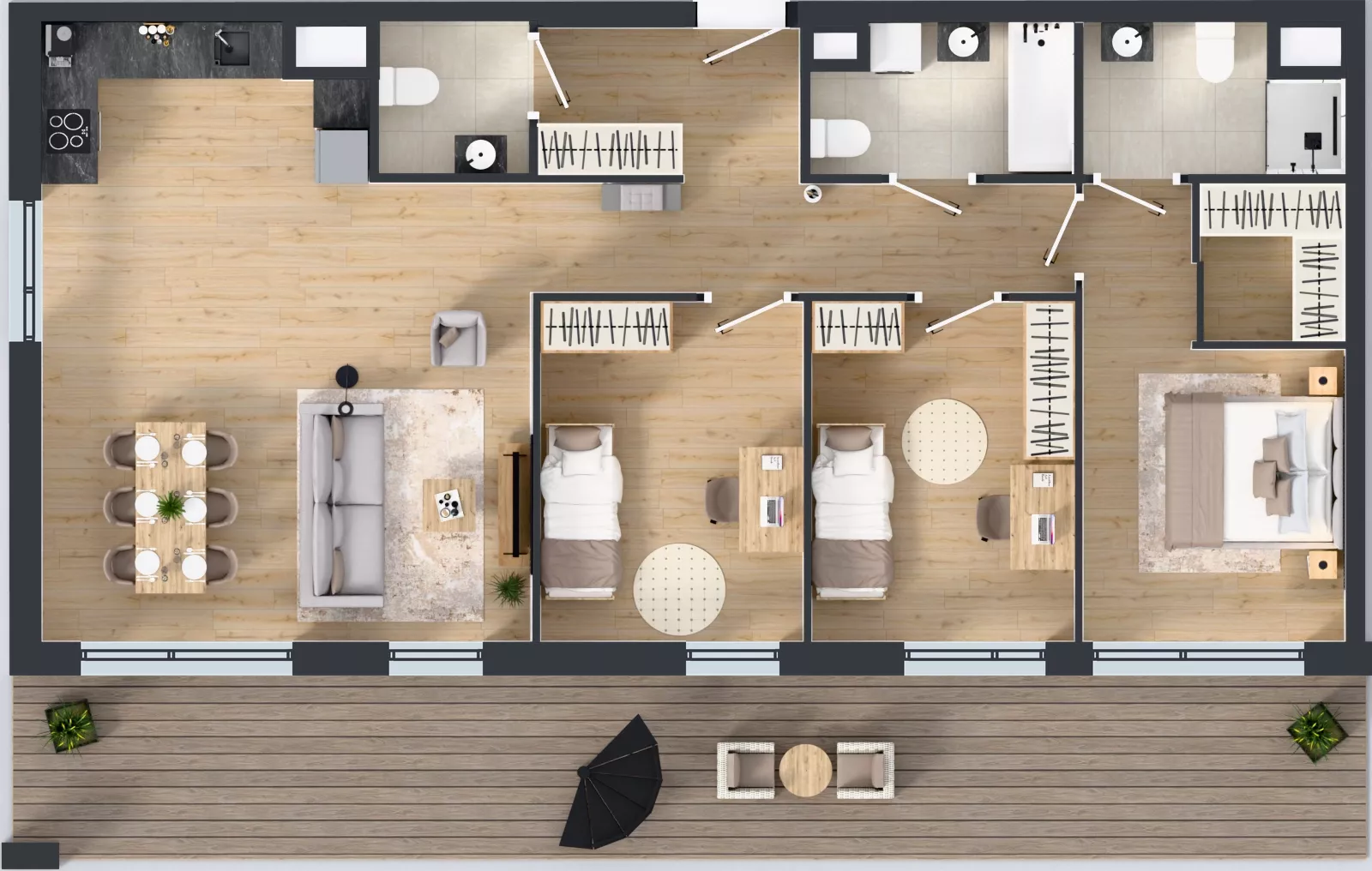 4 pokoje, mieszkanie 99,26 m², piętro 6, oferta nr MA120, ale!KEN, Warszawa, Ursynów, Ursynów Centrum, ul. Indiry Gandhi 7