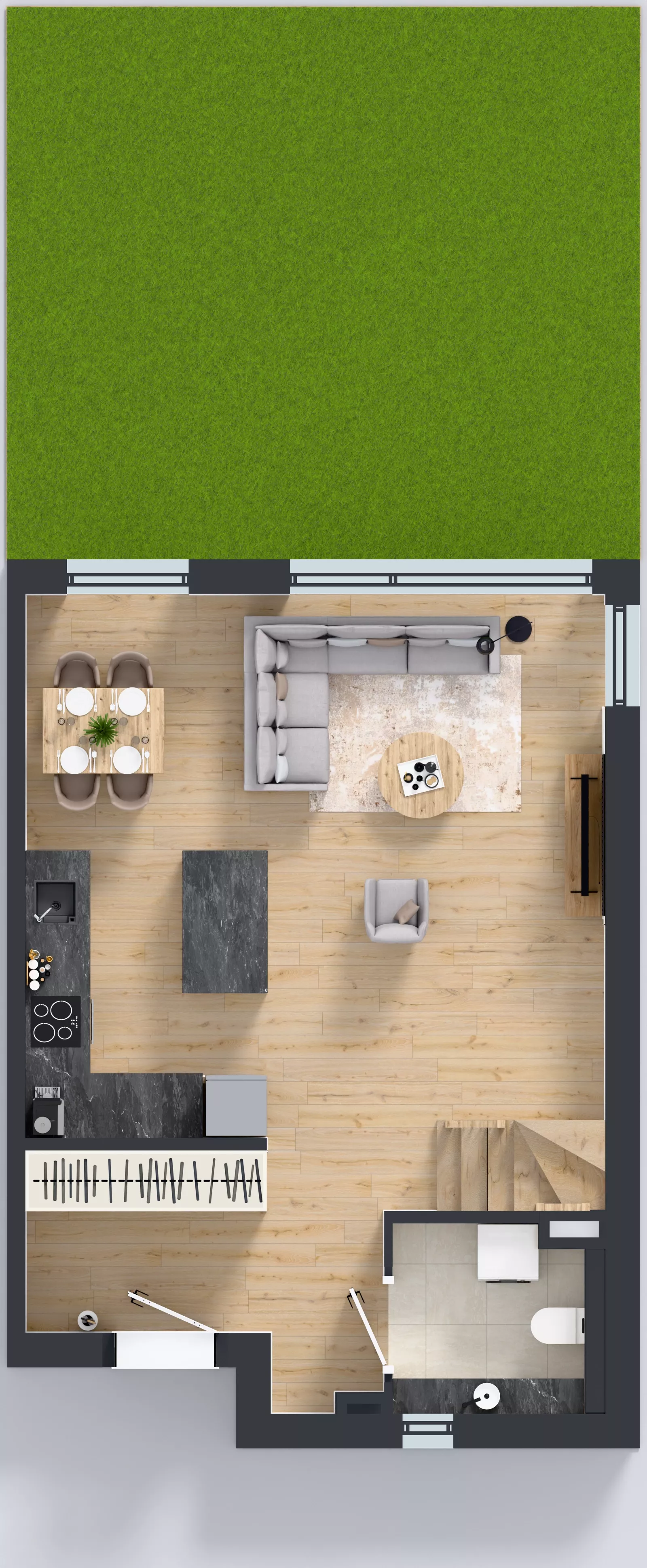 Dom 88,00 m², oferta nr B11 lok.2, Przyjazne Janczewice, Janczewice, ul. Pszenna 9