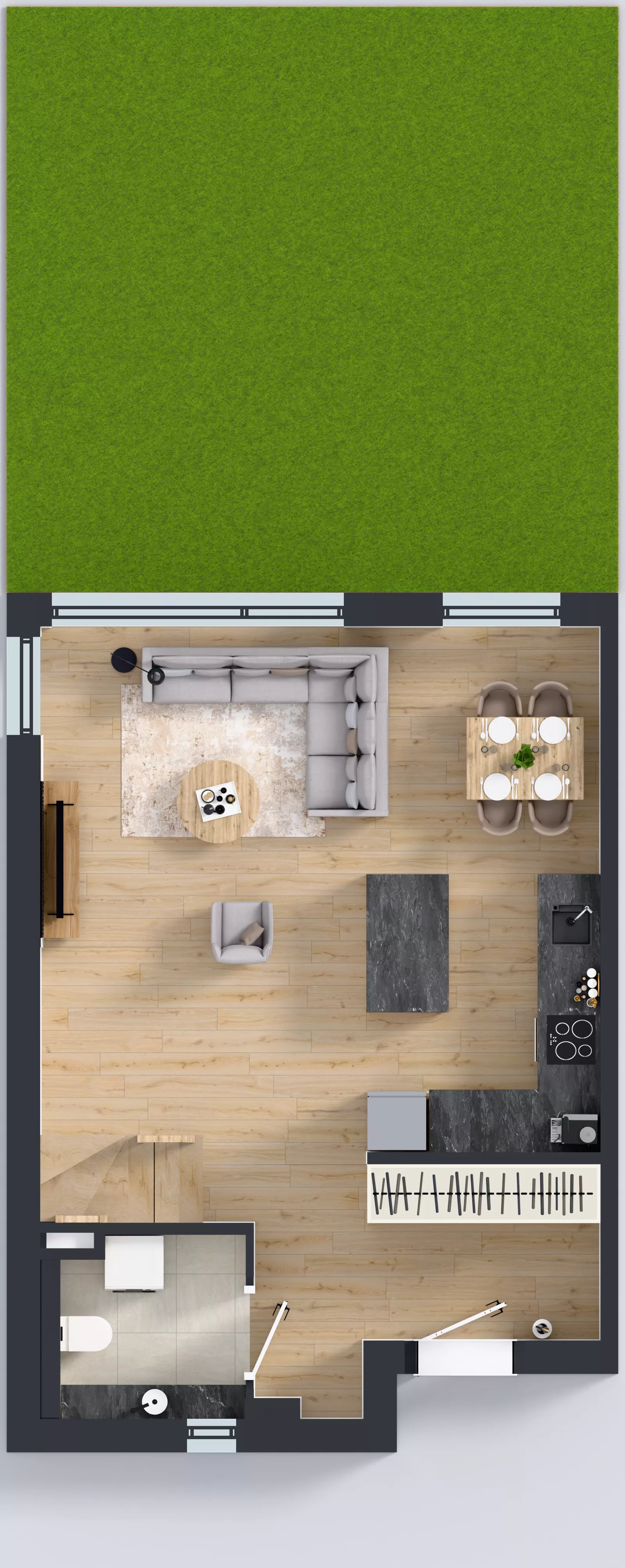 Dom 88,00 m², oferta nr B11 lok.1, Przyjazne Janczewice, Janczewice, ul. Pszenna 9