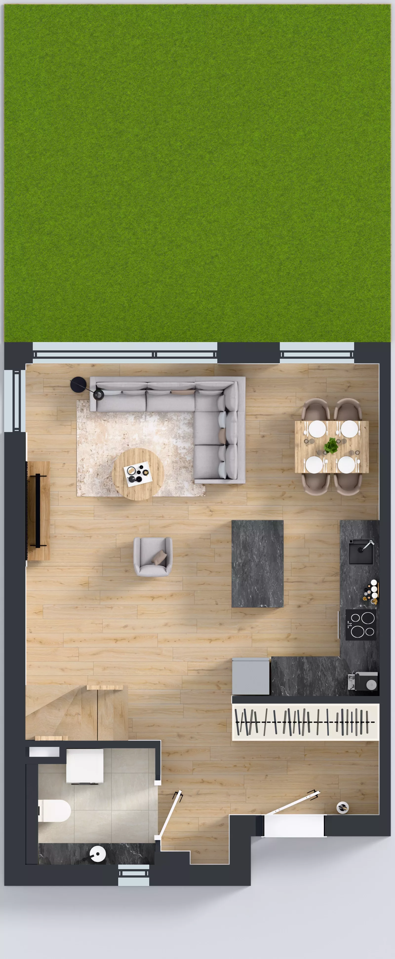 Dom 88,00 m², oferta nr B14 lok.1, Przyjazne Janczewice, Janczewice, ul. Pszenna 9