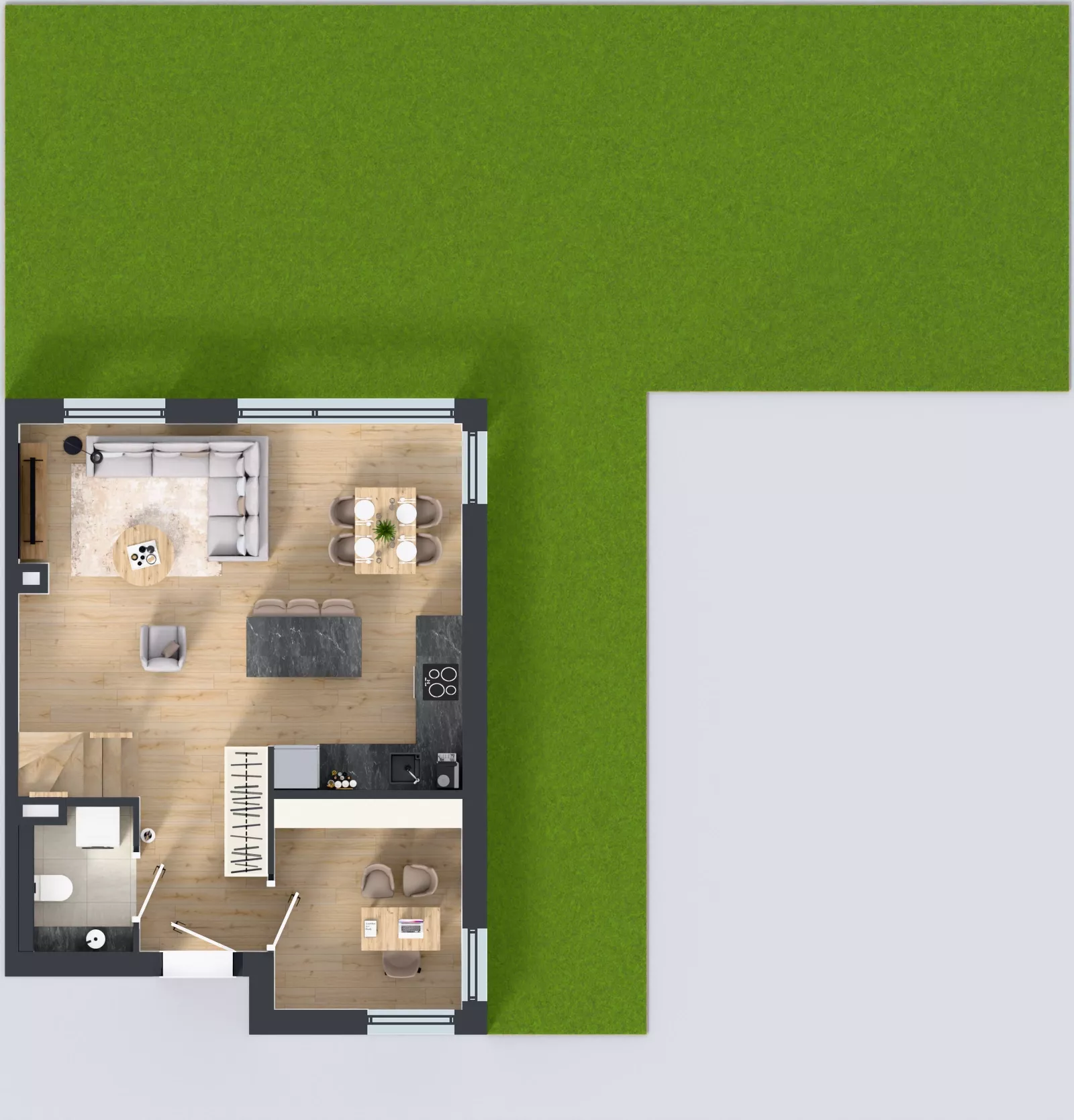Dom 94,00 m², oferta nr B17lok.2, Przyjazne Janczewice, Janczewice, ul. Pszenna 9