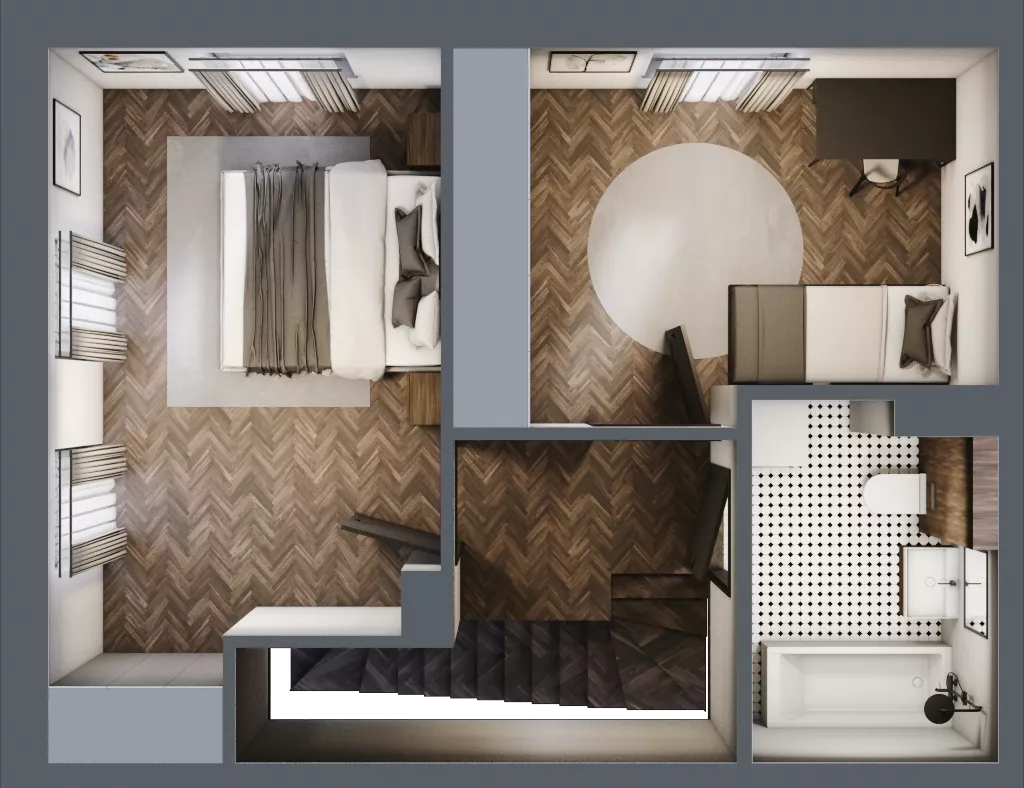 Dom i rezydencja 70,00 m², oferta nr 6.1., Tesoro Golf Park 4PLEX, Pętkowice, ul. Parkowa