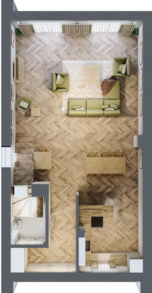 Dom 124,23 m², oferta nr 47, Osada Nadolicka, Nadolice Małe, ul. Wrocławska
