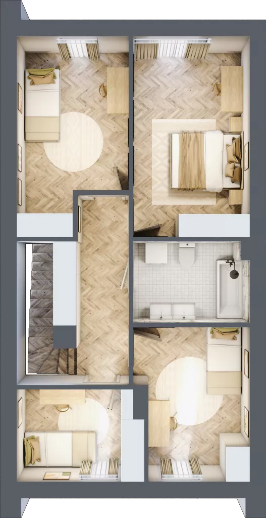 Dom 124,23 m², oferta nr 47, Osada Nadolicka, Nadolice Małe, ul. Wrocławska