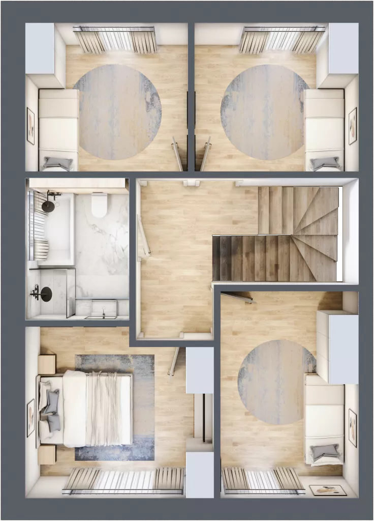 Dom 104,92 m², oferta nr 6, Nowe Krzyżowice, Krzyżowice, ul. Limonkowa