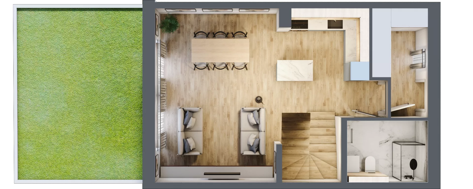 Dom 84,68 m², oferta nr 11.b, Leszczyńskiego 25, Warszawa, Ursus, Gołąbki, ul. Leszczyńskiego 25