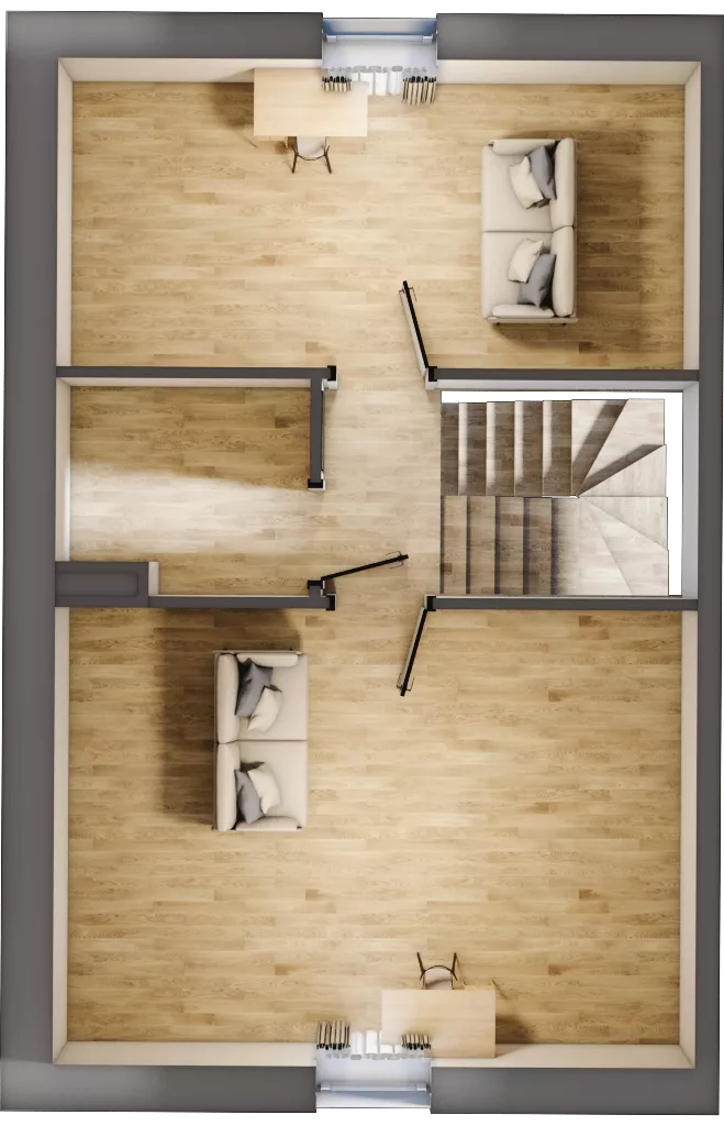 Dom 84,68 m², oferta nr 13.b, Leszczyńskiego 25, Warszawa, Ursus, Gołąbki, ul. Leszczyńskiego 25