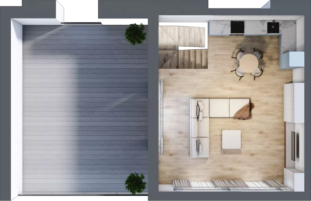 3 pokoje, mieszkanie 75,67 m², piętro 4, oferta nr A31, Dąbrowskiego 9, Szczecin, Zachód, Nowe Miasto, ul. Dąbrowskiego / Piekary