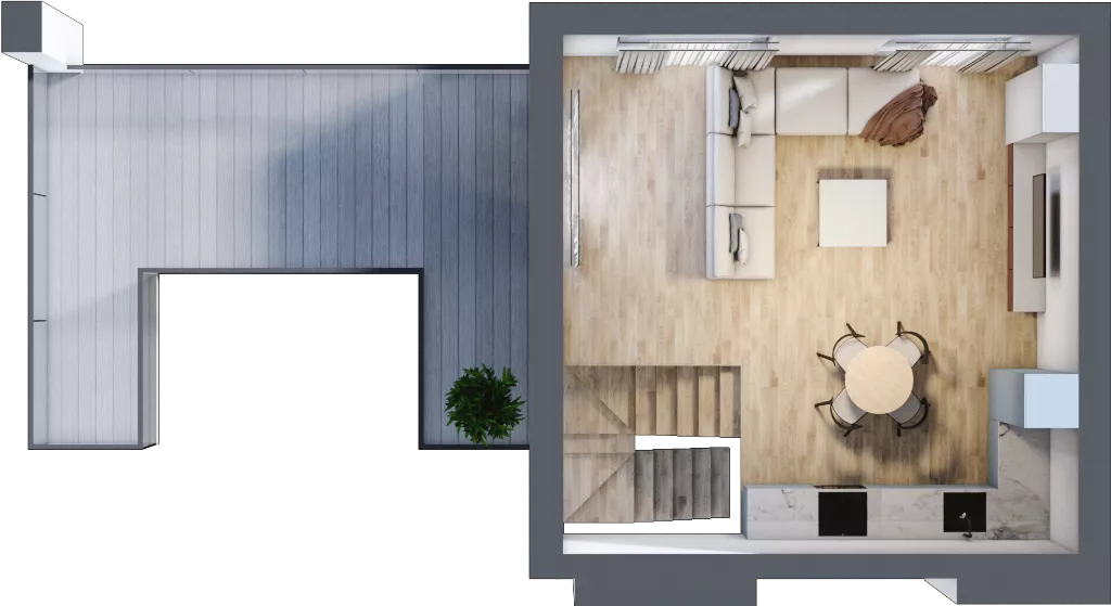 2 pokoje, mieszkanie 61,93 m², piętro 4, oferta nr B29, Dąbrowskiego 9, Szczecin, Zachód, Nowe Miasto, ul. Dąbrowskiego / Piekary