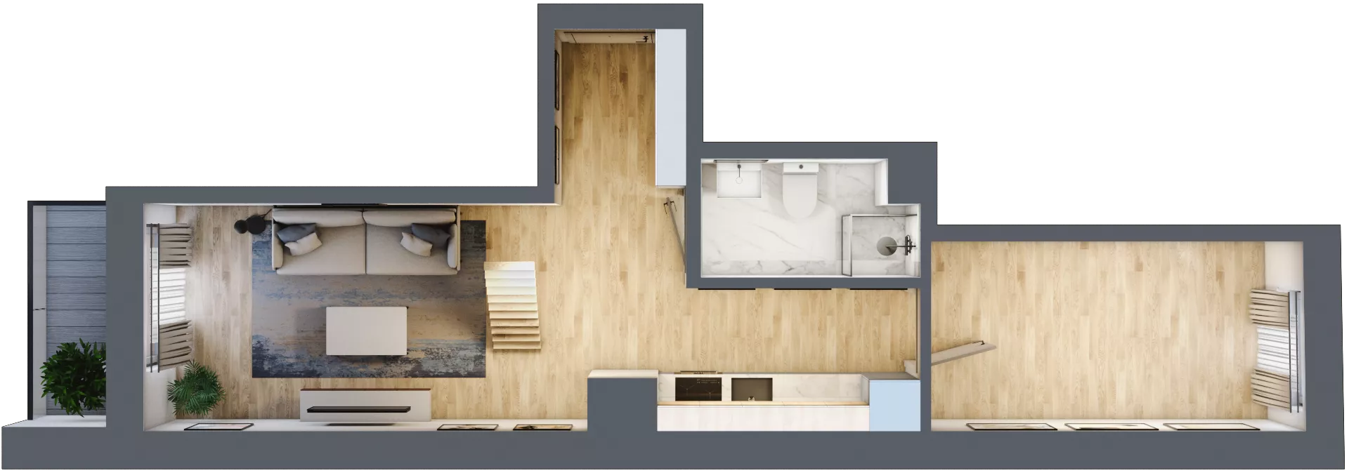 4 pokoje, mieszkanie 75,05 m², piętro 4, oferta nr A27, Lelewela 9, Wrocław, Stare Miasto, ul. Joachima Lelewela 9
