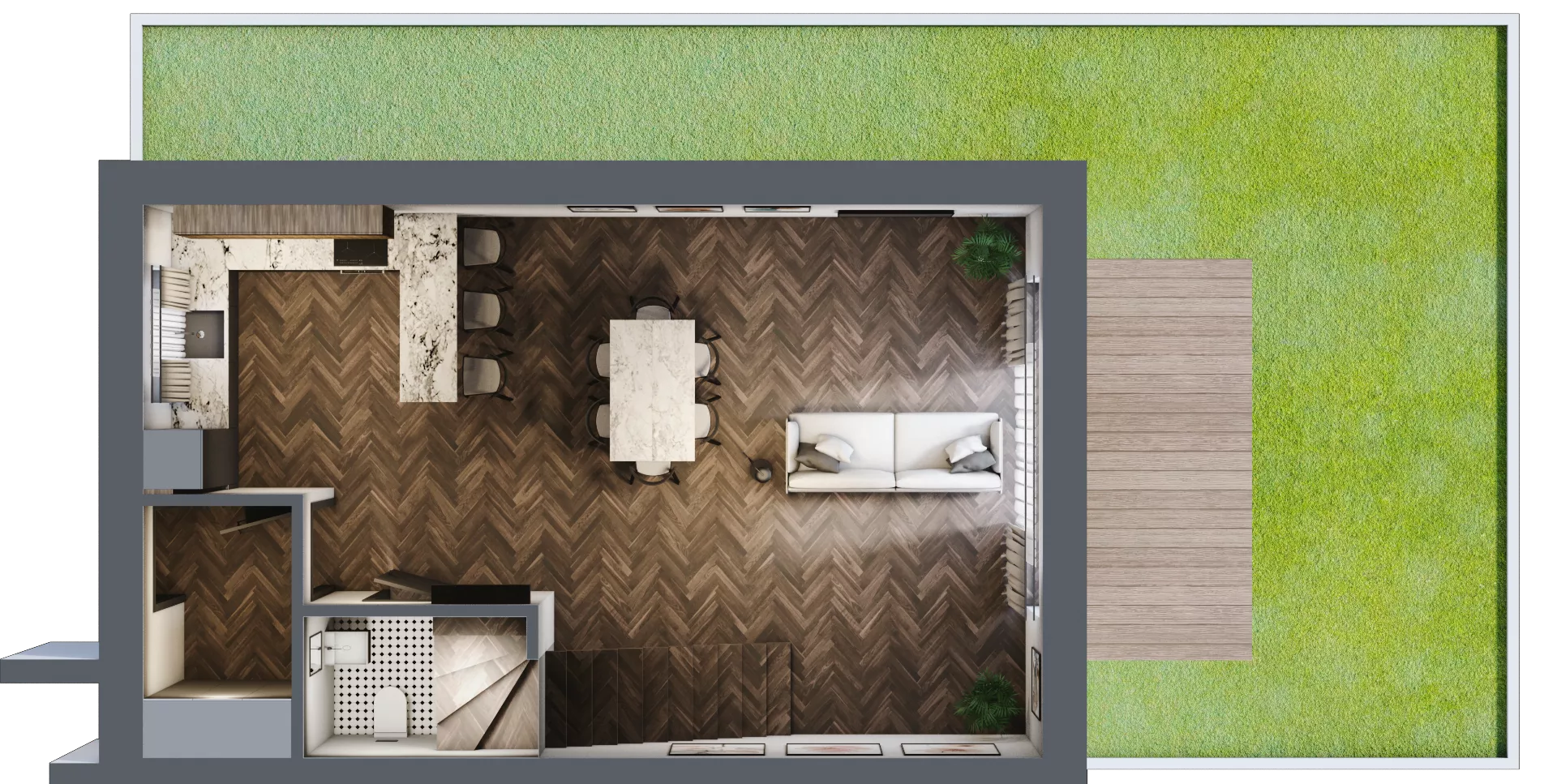 Dom 138,85 m², oferta nr 11, Nova Przylaszczkova, Warszawa, Wawer, Nadwiśle, ul. Przylaszczkowa 54