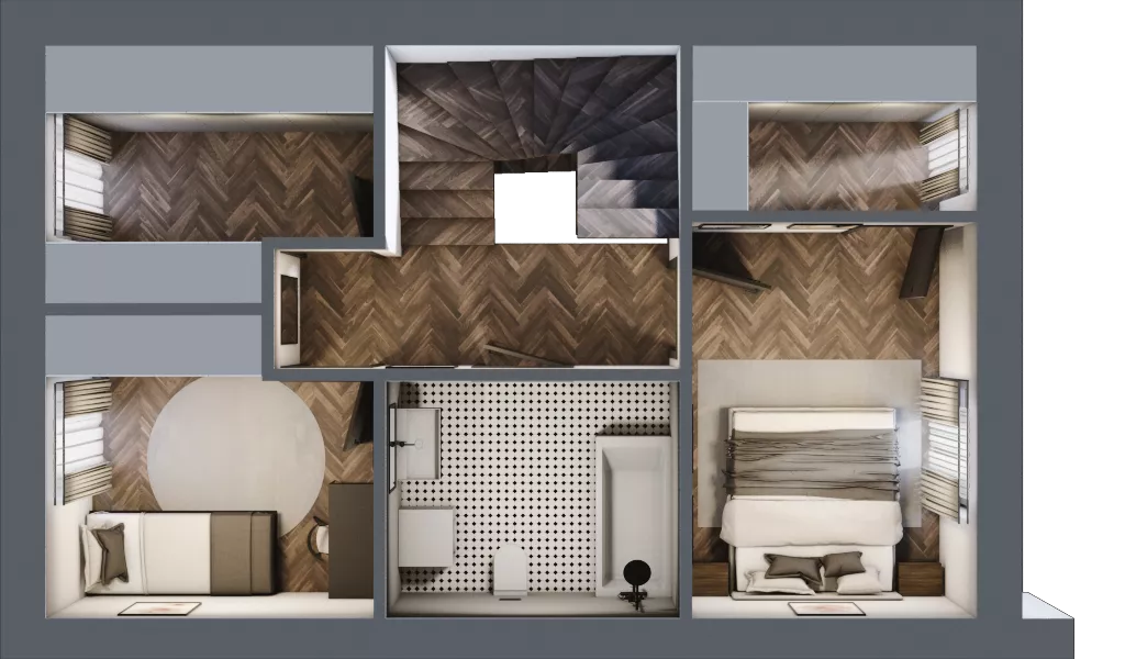 Dom 138,85 m², oferta nr 9A, Nova Przylaszczkova, Warszawa, Wawer, Nadwiśle, ul. Przylaszczkowa 54