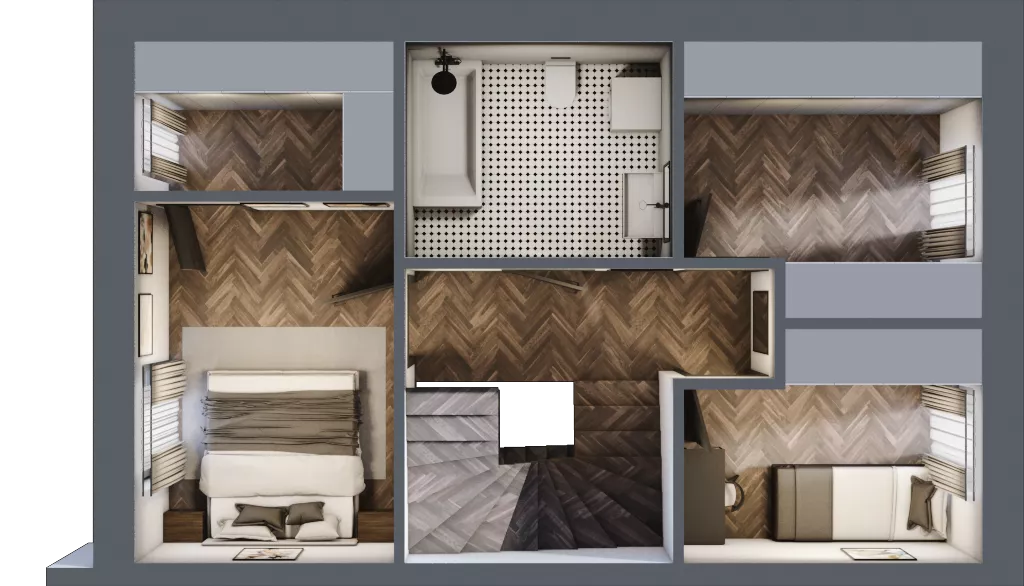 Dom 138,85 m², oferta nr 7, Nova Przylaszczkova, Warszawa, Wawer, Nadwiśle, ul. Przylaszczkowa 54