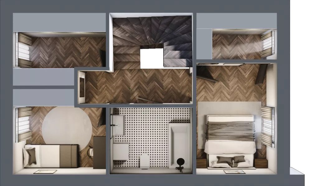 Dom 138,85 m², oferta nr 5A, Nova Przylaszczkova, Warszawa, Wawer, Nadwiśle, ul. Przylaszczkowa 54