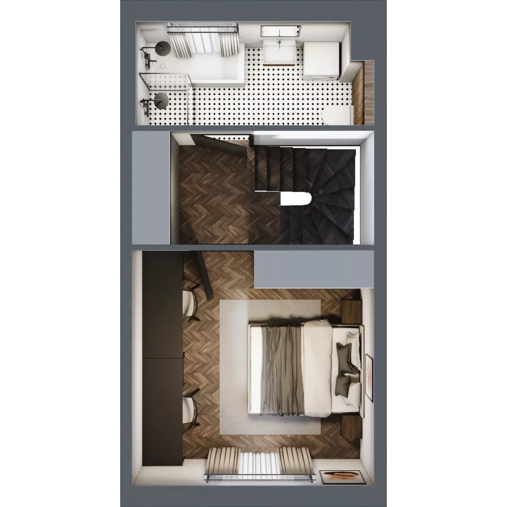 4 pokoje, mieszkanie 78,90 m², parter, oferta nr A1, Zgodna Park, Libertów, ul. Zgodna