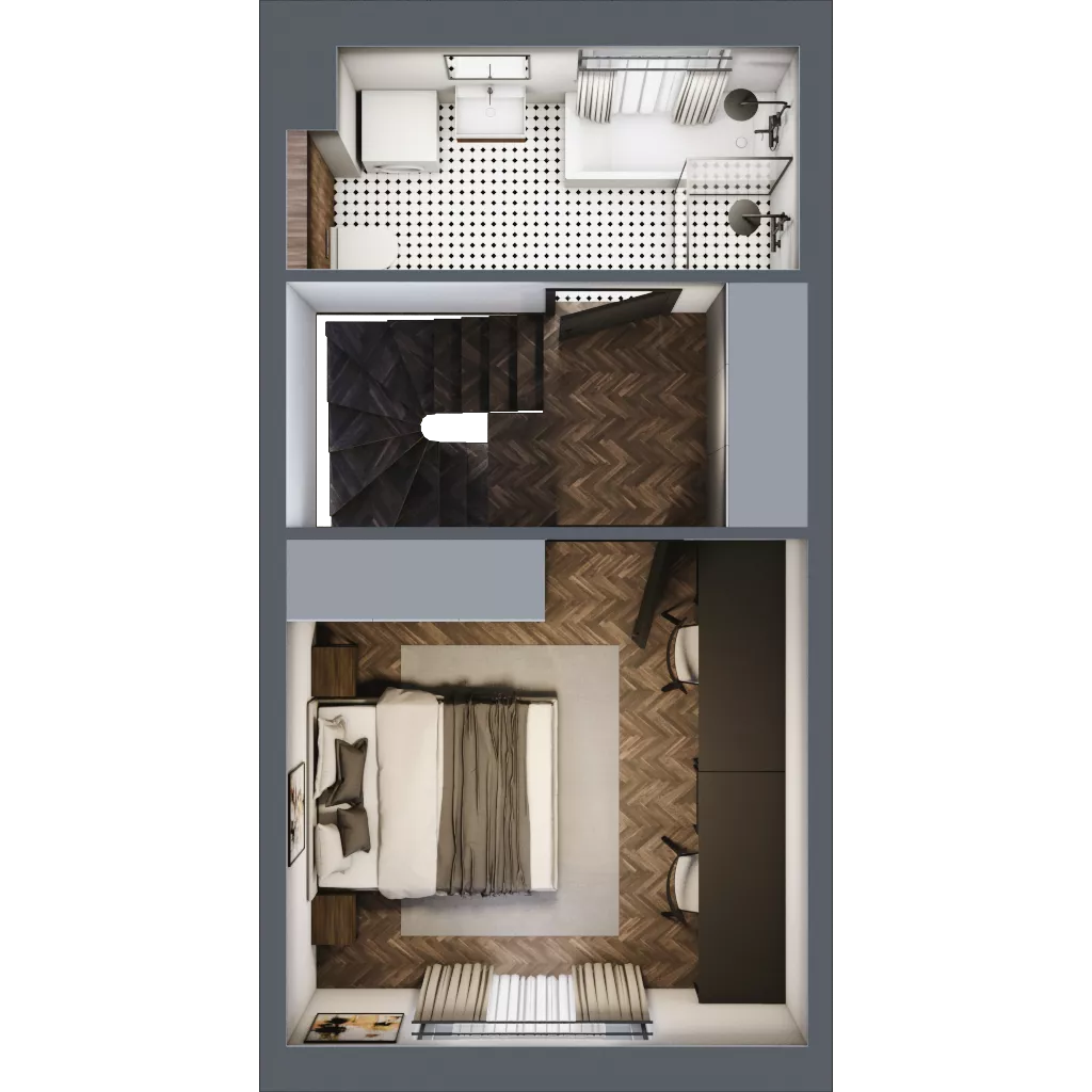 4 pokoje, mieszkanie 78,90 m², parter, oferta nr D1, Zgodna Park, Libertów, ul. Zgodna