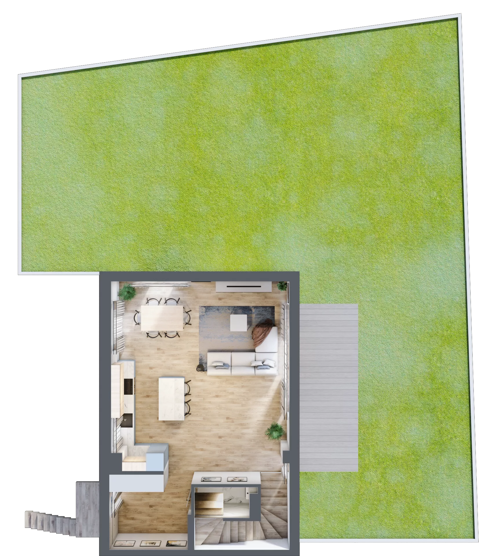 Dom 182,53 m², oferta nr F1, Osiedle Willa Park Cietrzewia, Warszawa, Włochy, Stare Włochy, ul. Kleszczowa 25