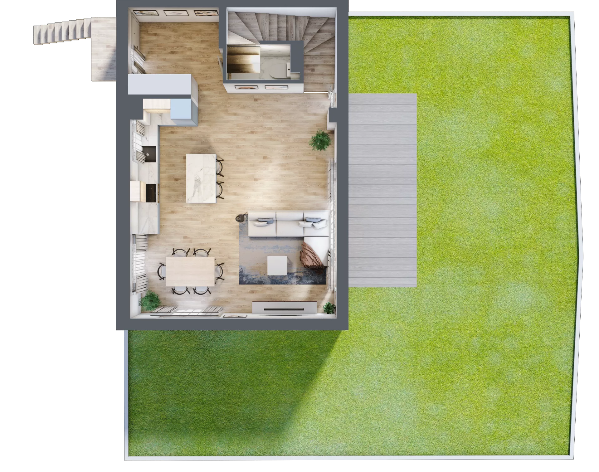 Dom 182,53 m², oferta nr C1, Osiedle Willa Park Cietrzewia, Warszawa, Włochy, Stare Włochy, ul. Kleszczowa 25