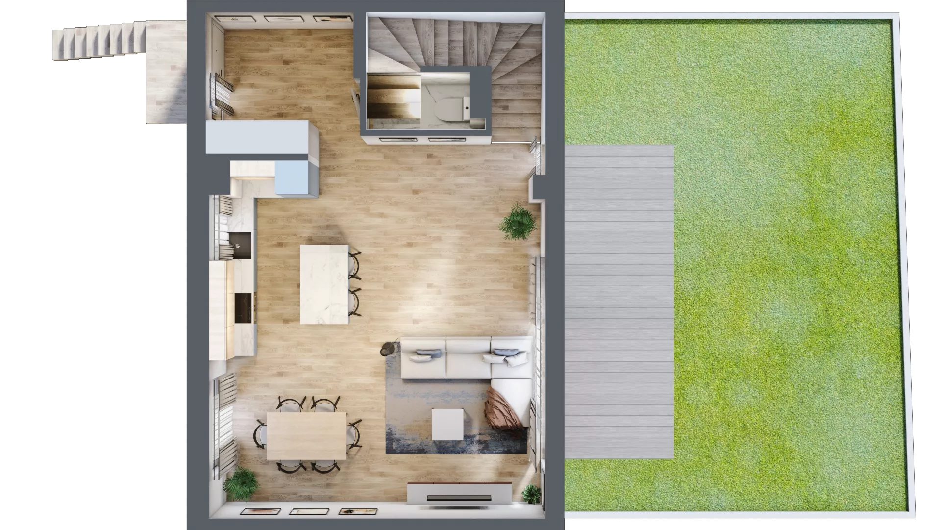 Dom 196,19 m², oferta nr F2, Osiedle Willa Park Cietrzewia, Warszawa, Włochy, Stare Włochy, ul. Kleszczowa 25