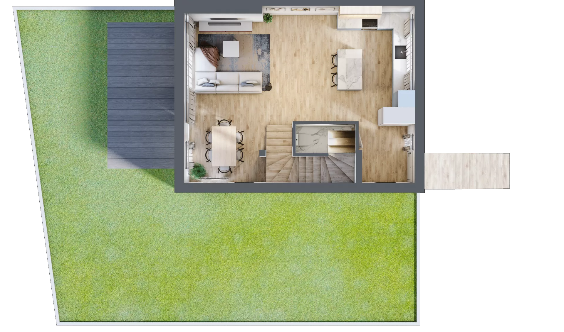 Dom 154,33 m², oferta nr D1, Osiedle Willa Park Cietrzewia, Warszawa, Włochy, Stare Włochy, ul. Kleszczowa 25