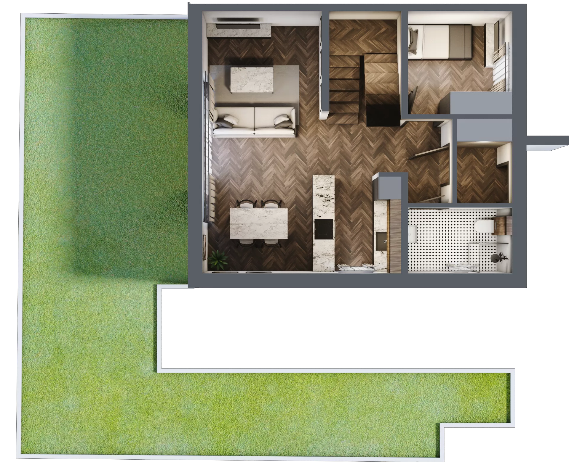 Dom 102,58 m², oferta nr A.2.1, Pustynna 51, Łódź, Górna, ul. Pustynna 51