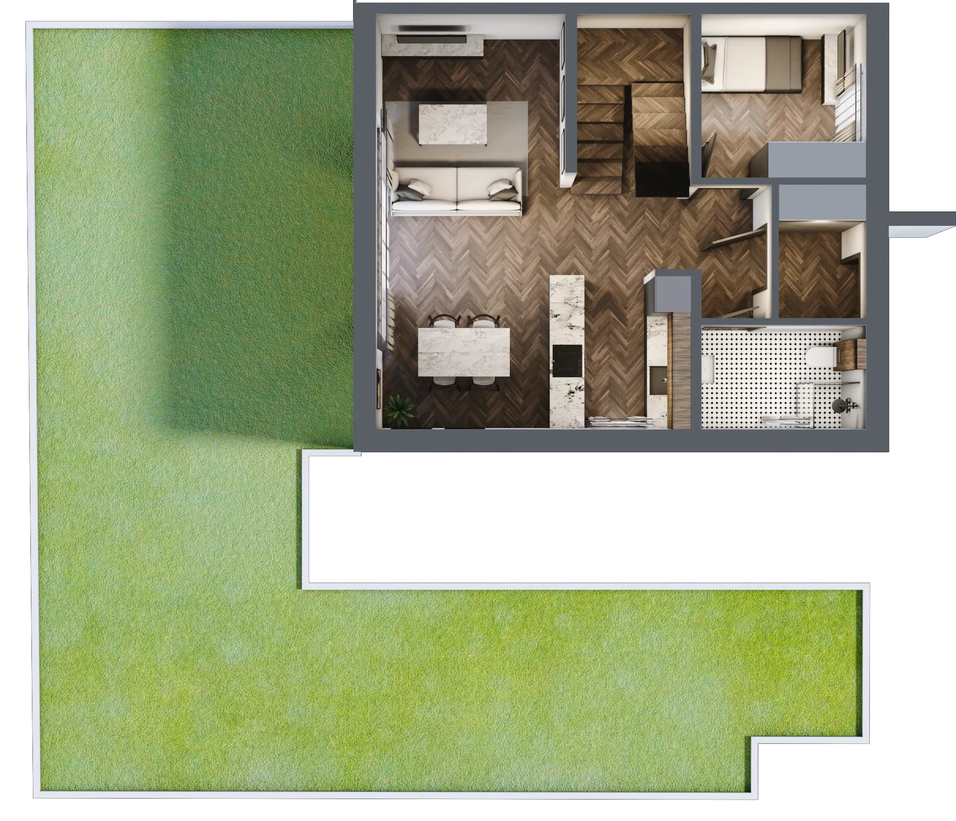 Dom 102,58 m², oferta nr A.11.1, Pustynna 51, Łódź, Górna, ul. Pustynna 51