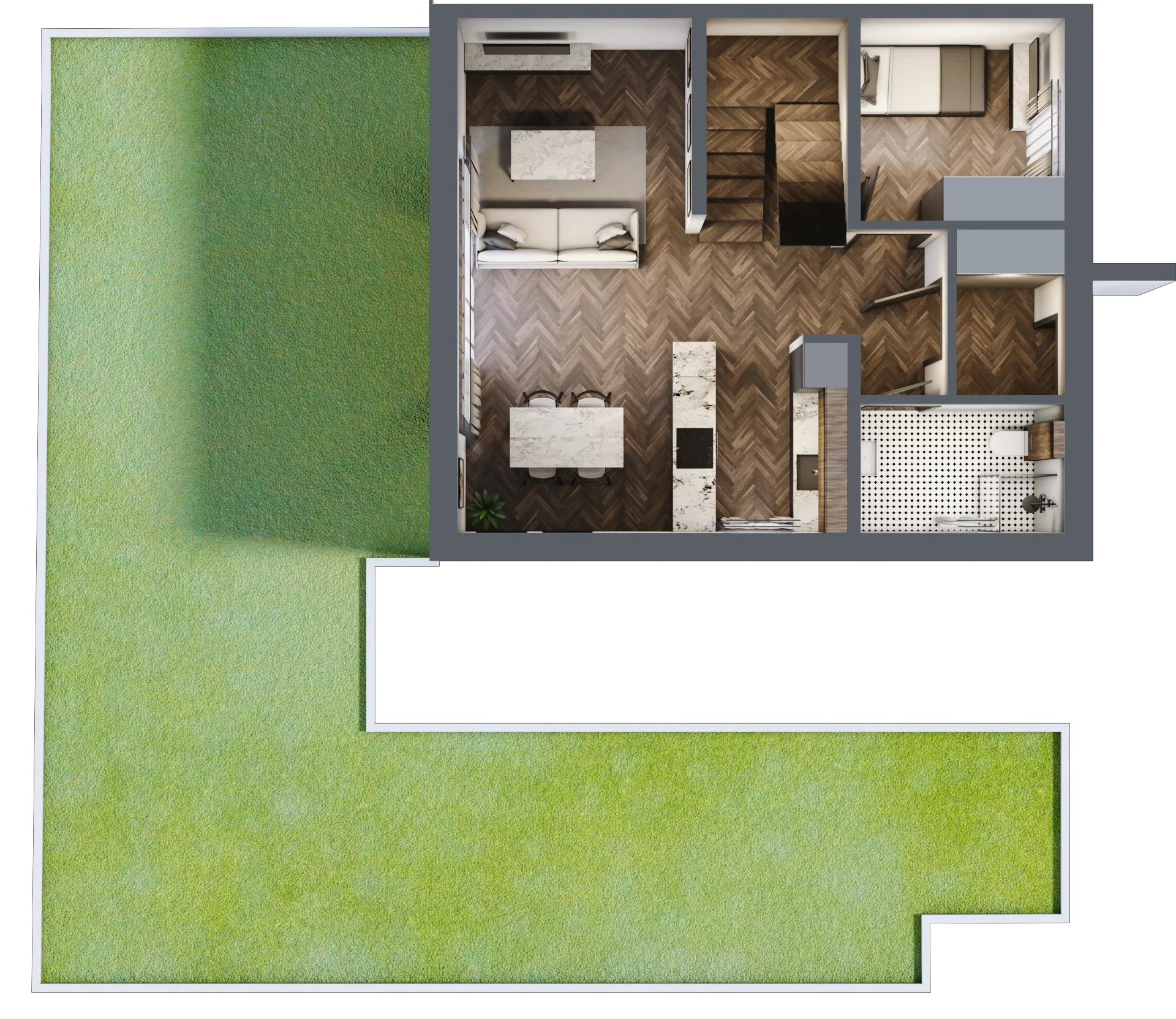 Dom 102,58 m², oferta nr A.10.1, Pustynna 51, Łódź, Górna, ul. Pustynna 51