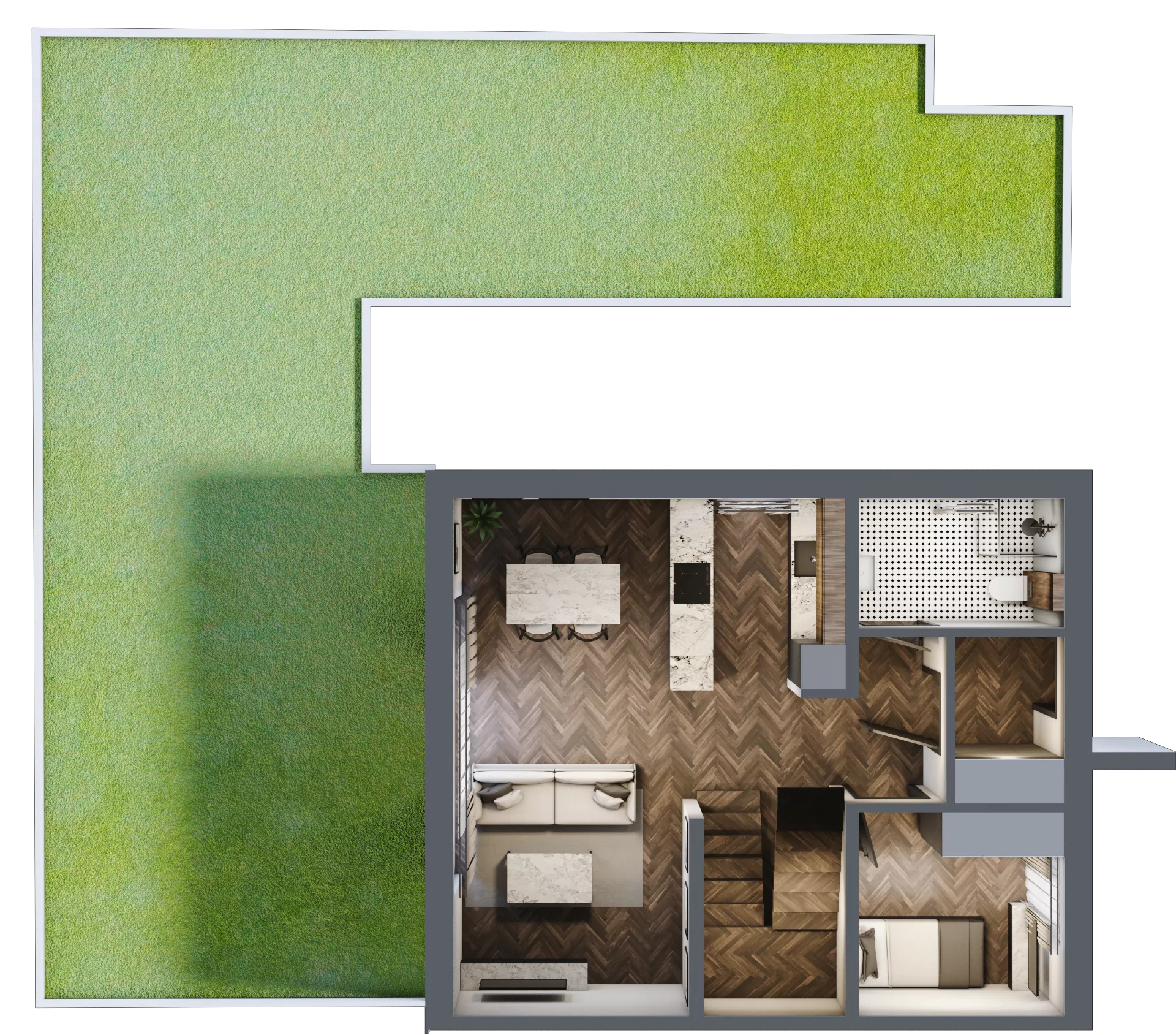 Dom 102,58 m², oferta nr A.10.2, Pustynna 51, Łódź, Górna, ul. Pustynna 51