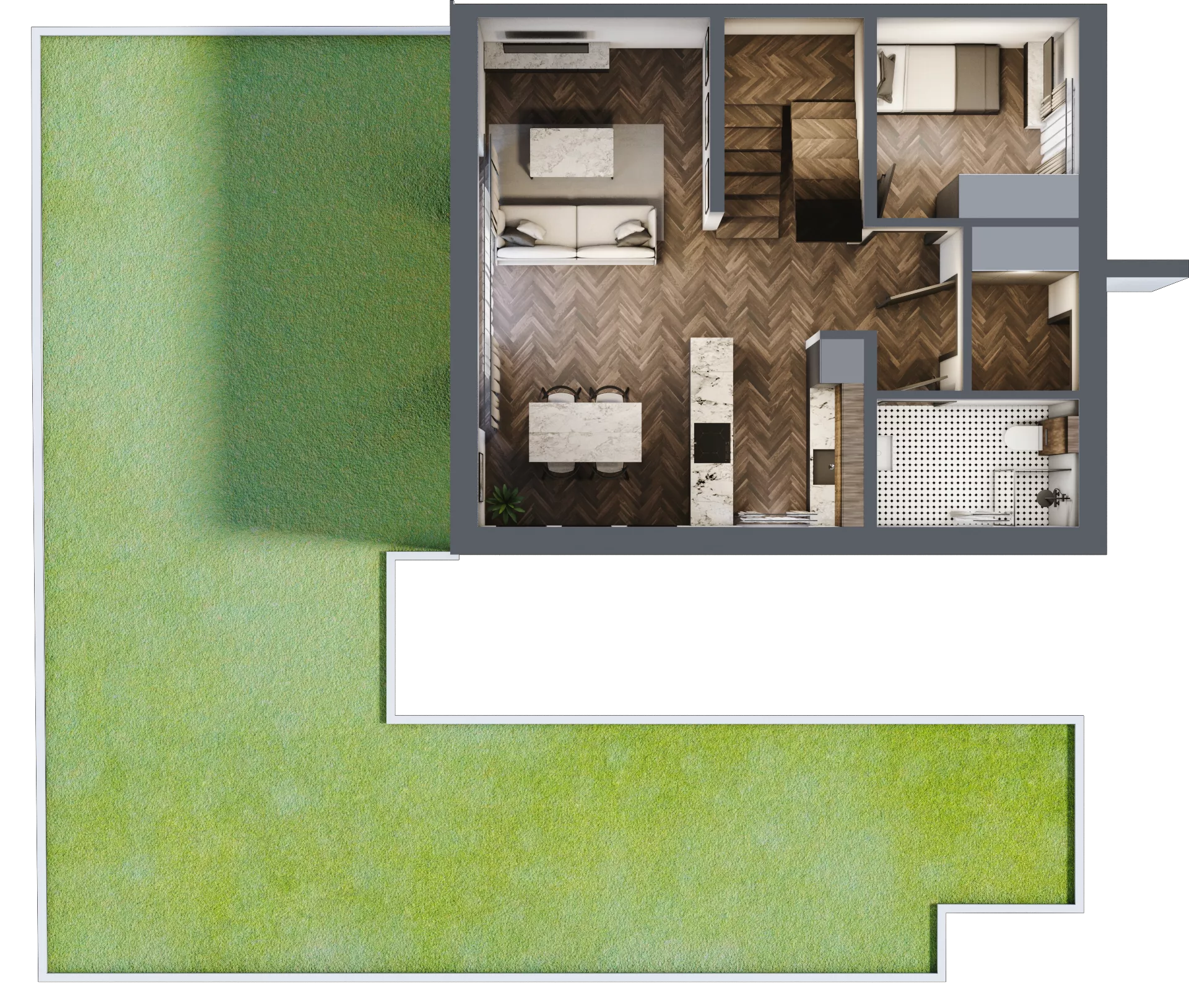 Dom 102,58 m², oferta nr A.12.1, Pustynna 51, Łódź, Górna, ul. Pustynna 51