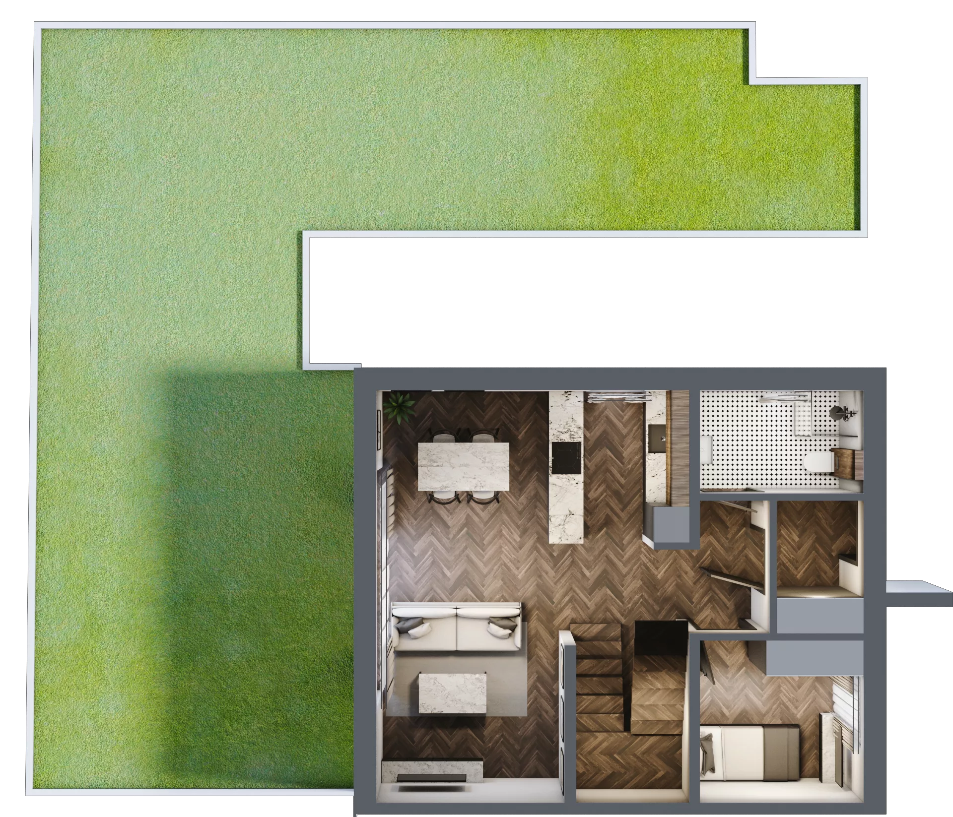 Dom 102,58 m², oferta nr A.9.2, Pustynna 51, Łódź, Górna, ul. Pustynna 51