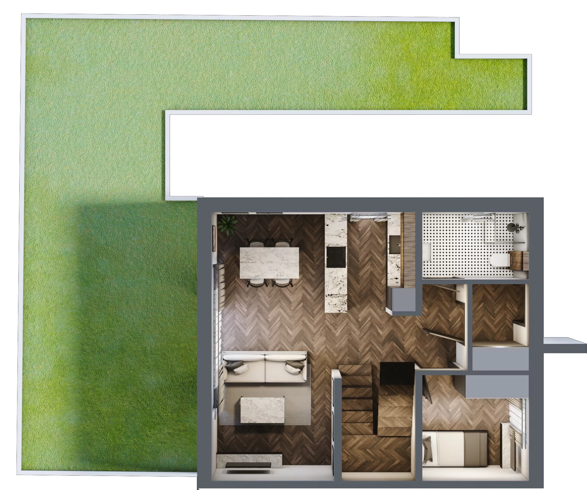 Dom 102,58 m², oferta nr A.1.2, Pustynna 51, Łódź, Górna, ul. Pustynna 51