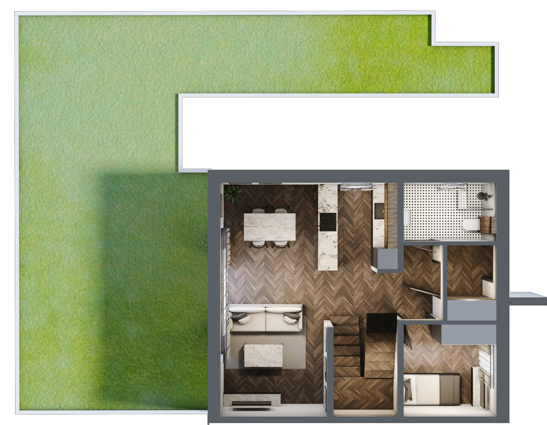 Dom 102,58 m², oferta nr A.12.2, Pustynna 51, Łódź, Górna, ul. Pustynna 51