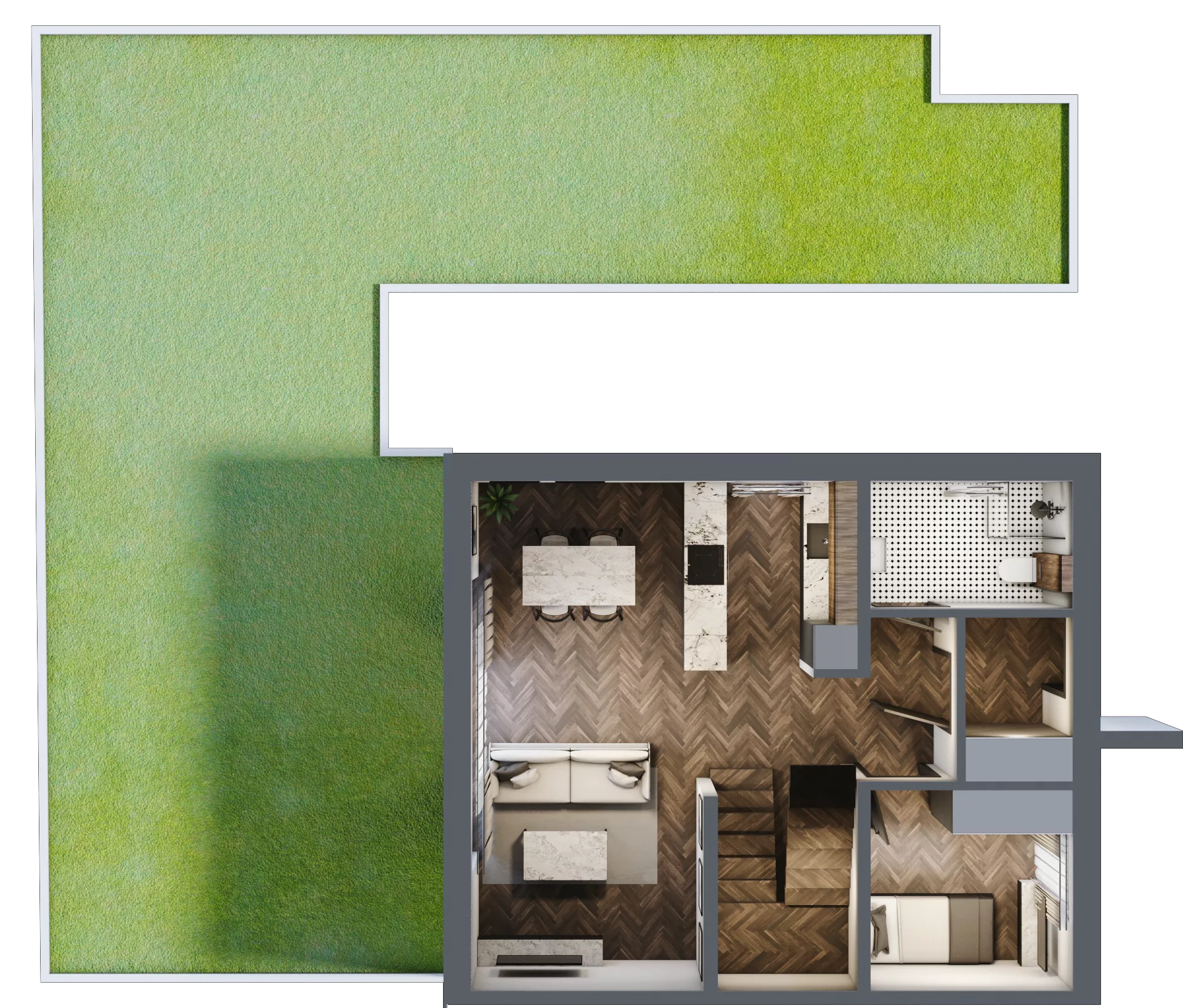 Dom 102,58 m², oferta nr A.11.2, Pustynna 51, Łódź, Górna, ul. Pustynna 51