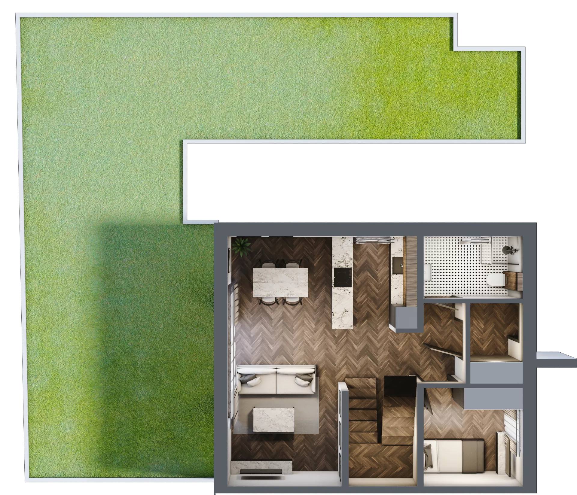 Dom 102,58 m², oferta nr A.6.2, Pustynna 51, Łódź, Górna, ul. Pustynna 51