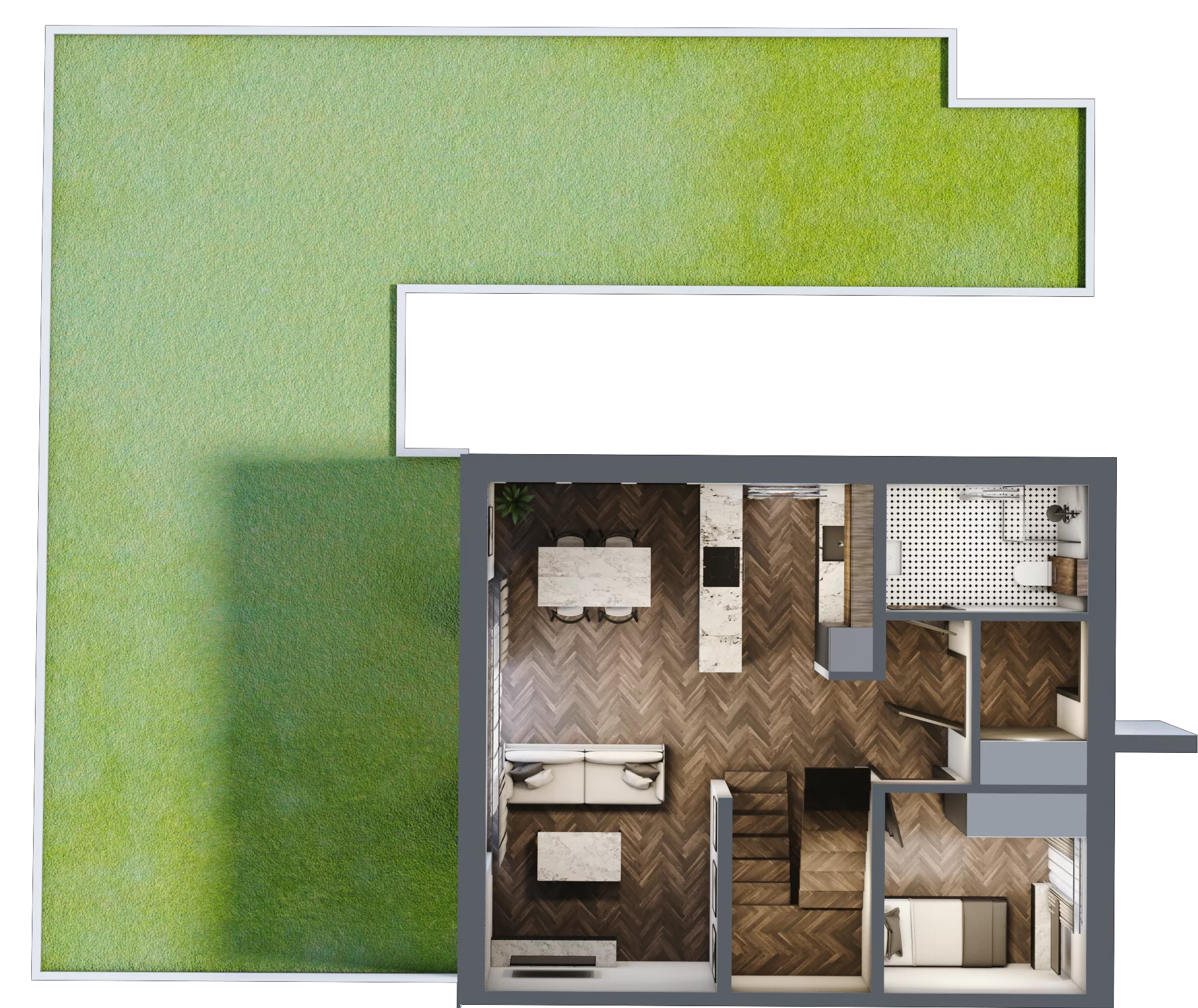 Dom 102,58 m², oferta nr A.8.2, Pustynna 51, Łódź, Górna, ul. Pustynna 51