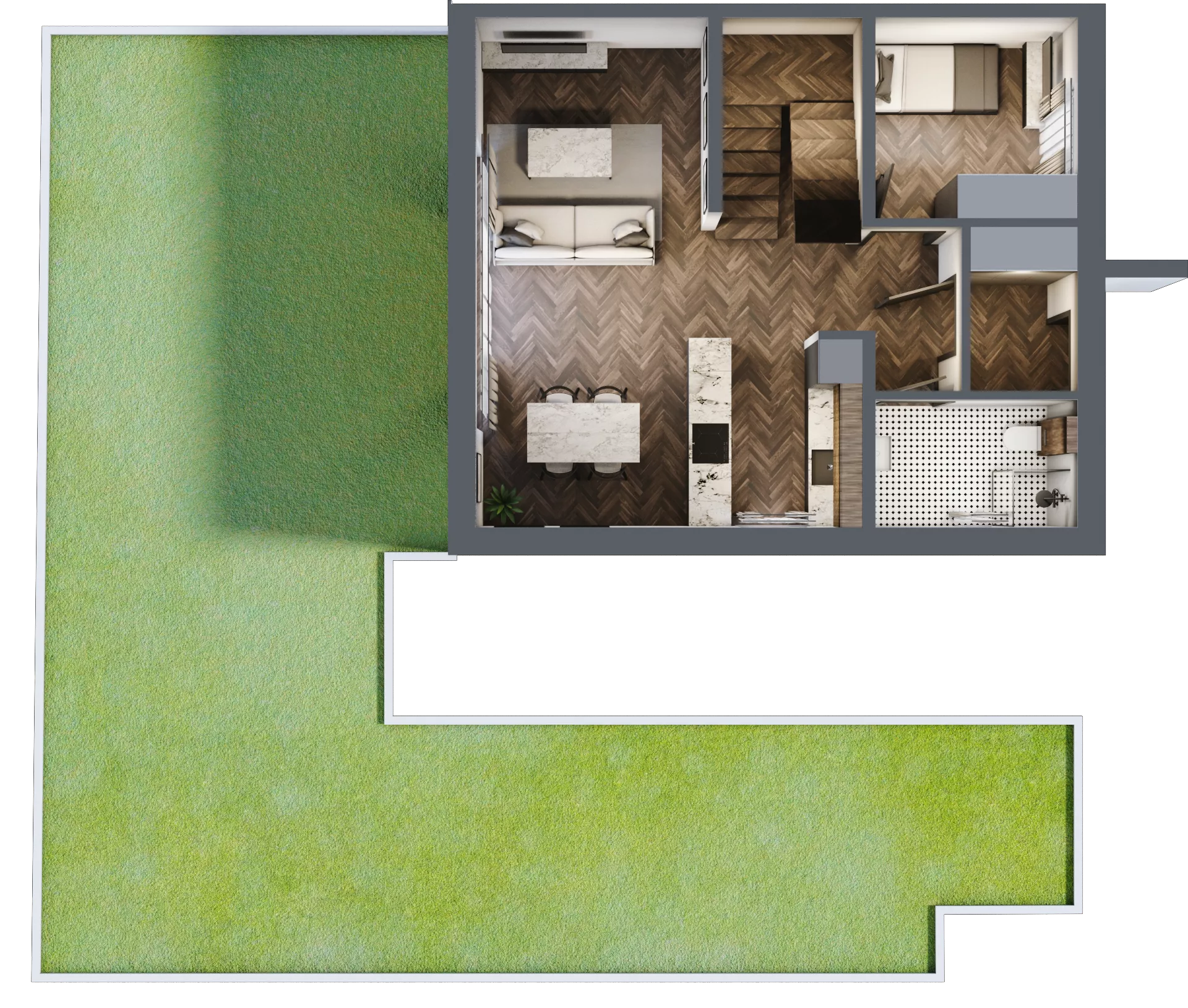 Dom 102,58 m², oferta nr A.9.1, Pustynna 51, Łódź, Górna, ul. Pustynna 51