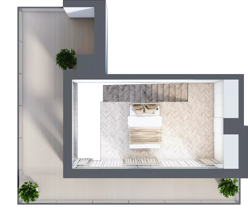 3 pokoje, mieszkanie 70,89 m², piętro 3, oferta nr M15, Aura Orłowo, Gdynia, Orłowo, Kolibki, ul. Aleja Zwycięstwa 193