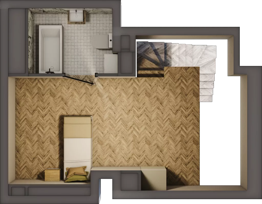 1 pokój, apartament 47,95 m², piętro 2, oferta nr 17, Marina Residence Puck, Puck, ul. Aleja Lipowa 4