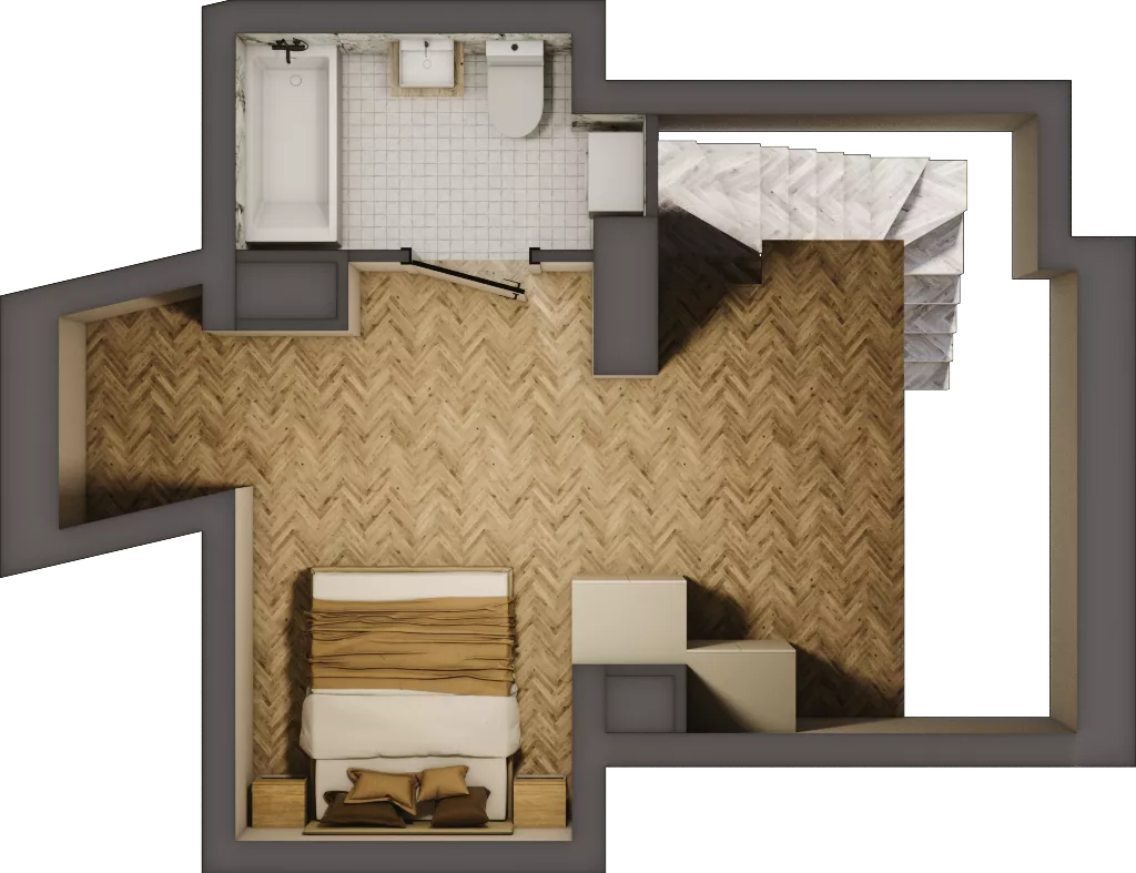 1 pokój, apartament 48,03 m², piętro 2, oferta nr 67, Marina Residence Puck, Puck, ul. Aleja Lipowa 4