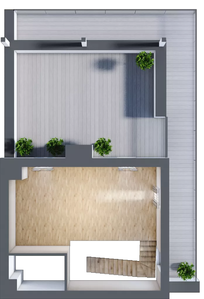 1 pokój, mieszkanie 65,48 m², piętro 3, oferta nr M26, Osiedle Wędrowna bud. B1, Lublin, Sławin, ul. Wędrowna