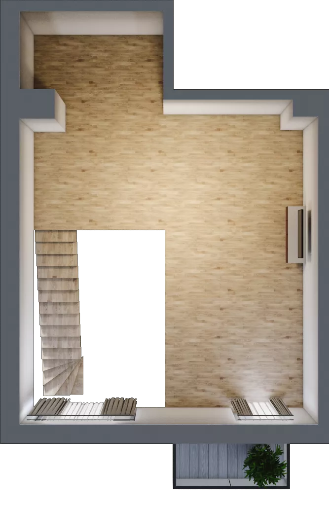 1 pokój, mieszkanie 67,49 m², parter, oferta nr D.24, Osiedle Maureska, Toruń, Wrzosy, JAR, ul. Konrada Grasera 2 / Strobanda 6