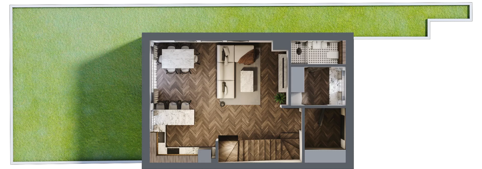 Dom 92,42 m², oferta nr 19/1, Żerkowicka Park, Opole, Bierkowice, ul. Żerkowicka