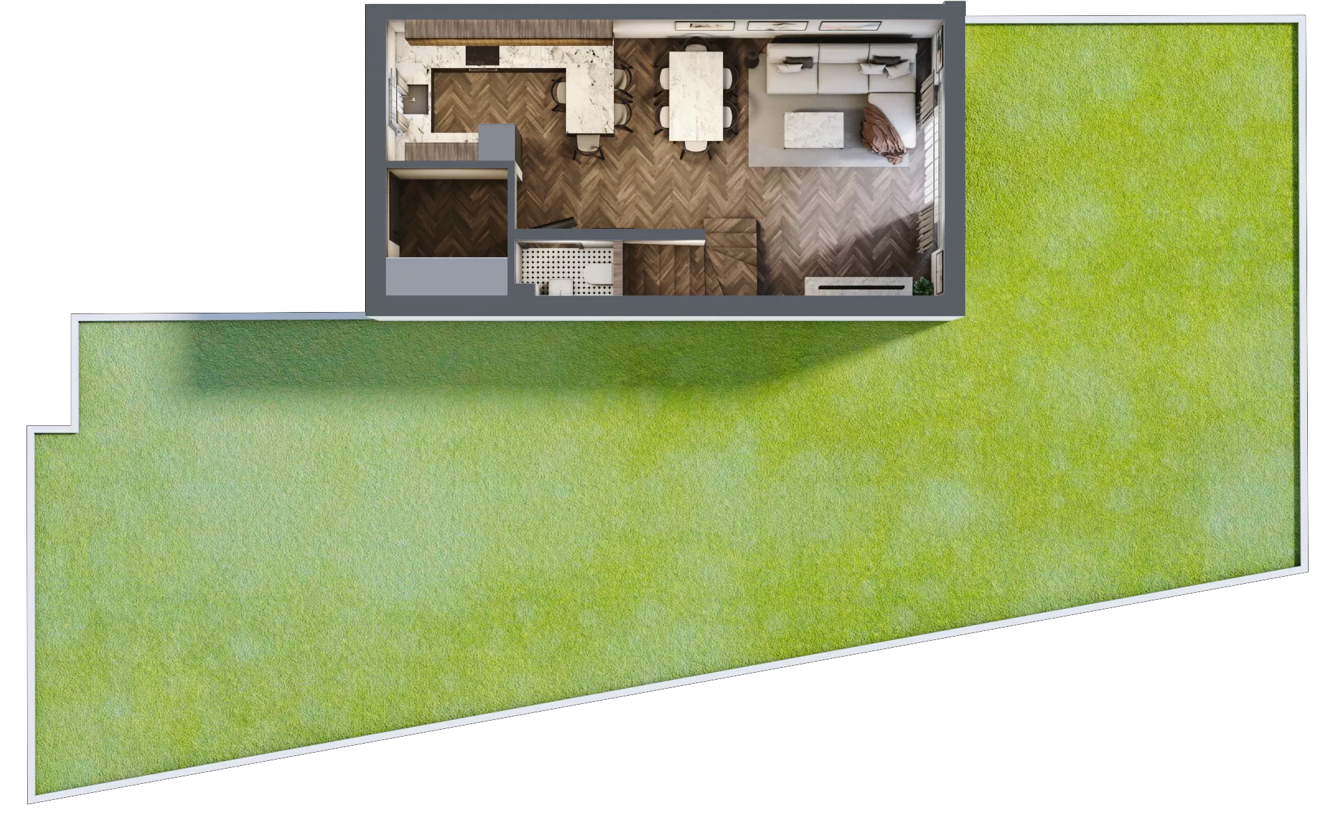 Dom 76,66 m², oferta nr 16/2, Żerkowicka Park, Opole, Bierkowice, ul. Żerkowicka